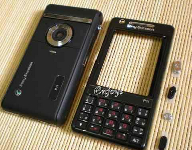 Carcasa Carcaza Caratula Sony Ericsson P1 Black Completa